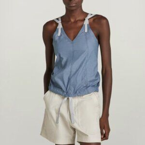 G-Star Chute Top Light Cloud Size XS Or Small